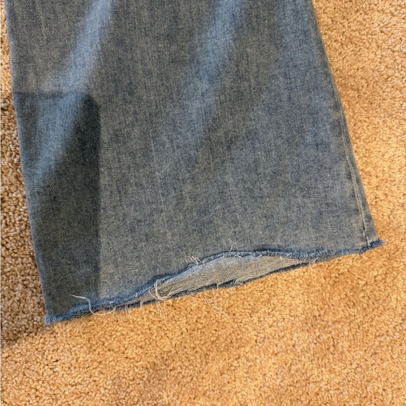 7 For All Mankind High Rise Flare Blue Jeans - Picture 15 of 16